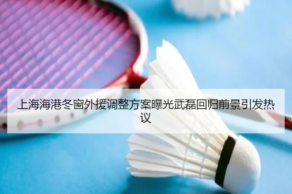 上海海港冬窗外援调整方案曝光武磊回归前景引发热议